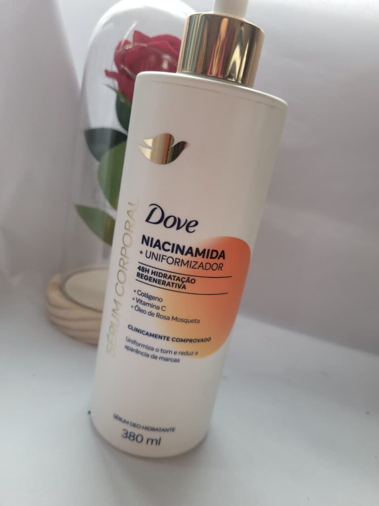 Resenha do Dove Niacinamida sérum corporal dove niacinamida