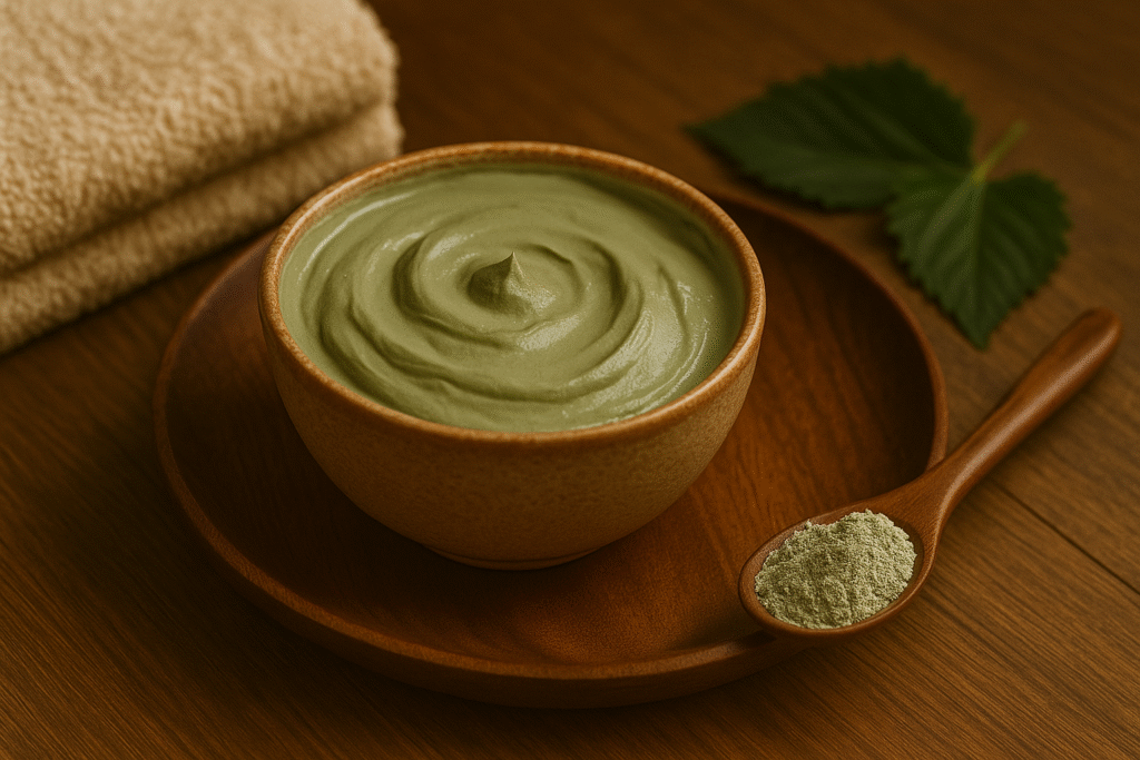 argila verde para pele