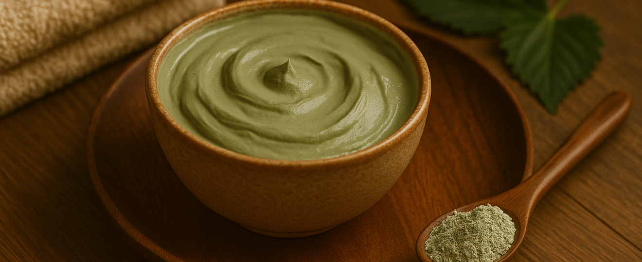 argila verde para pele