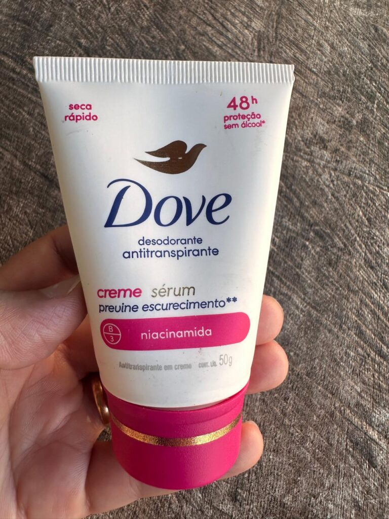 Resenha do desodorante Dove Niacinamida antitranspirante dove