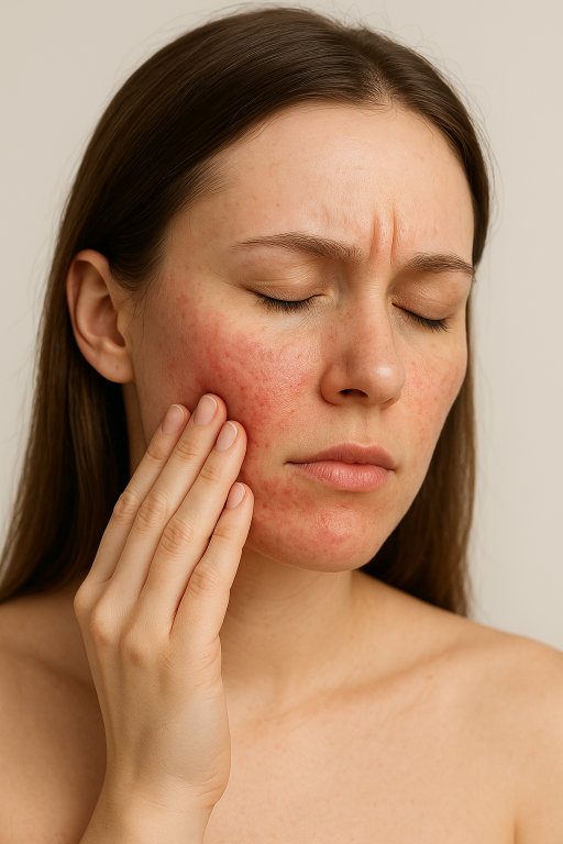 O que acontece se eu esfregar muito a pele esfregar o rosto da rugas