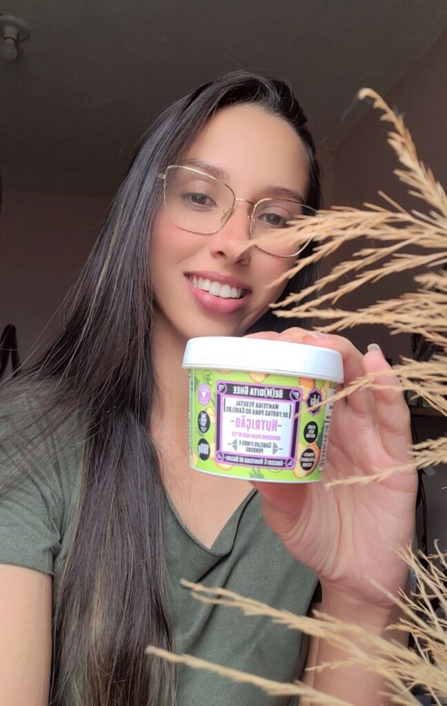 Máscara de nutrição da lola linha feira mascara lola