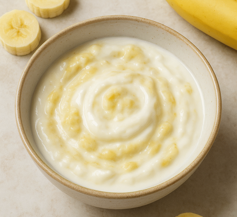 mascara facial de iogurte