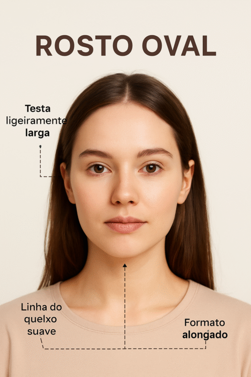 Características do rosto oval e dicas que valorizam Rosto Oval E1764893128446