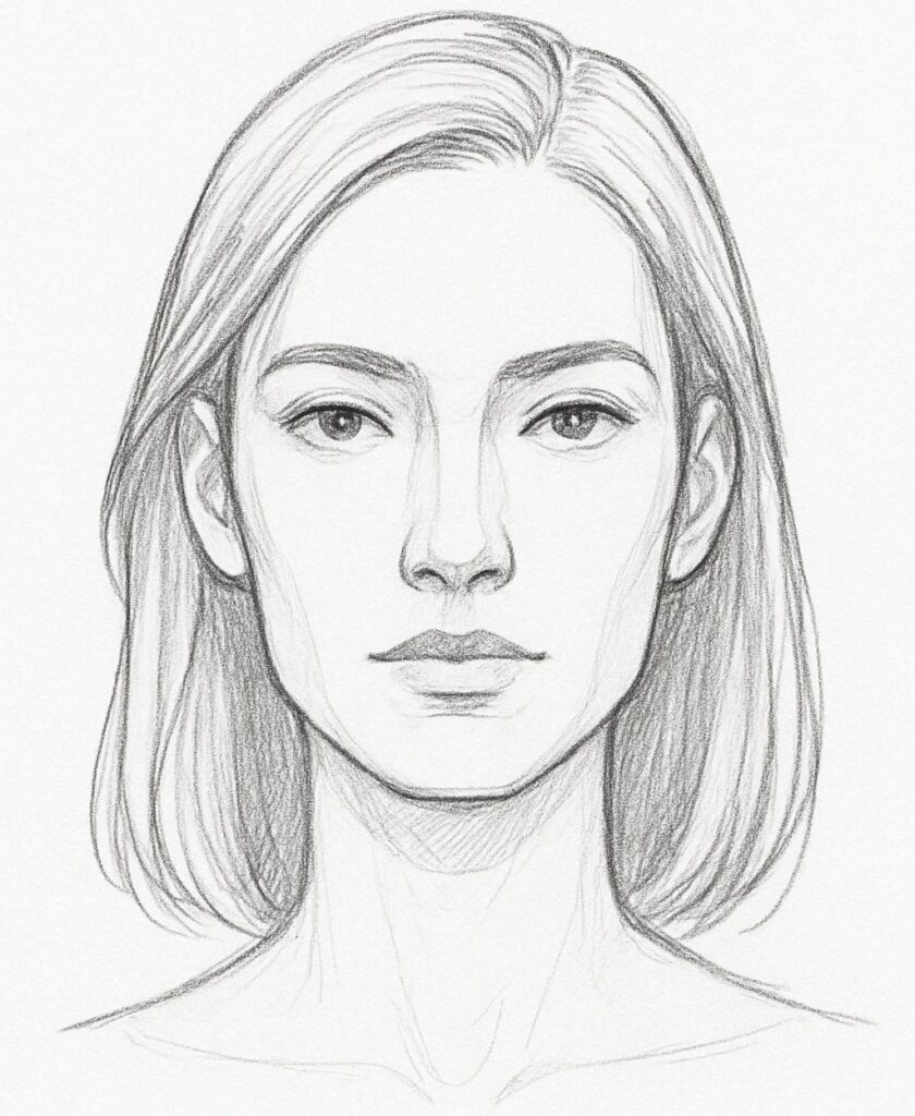 Como valorizar o rosto retangular – características composicao rosto retangular