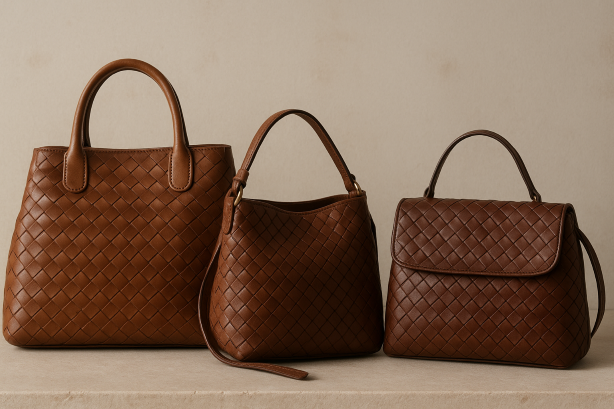 Bolsas de Couro Trançado clássico que voltou com tudo bolsas couro trançado