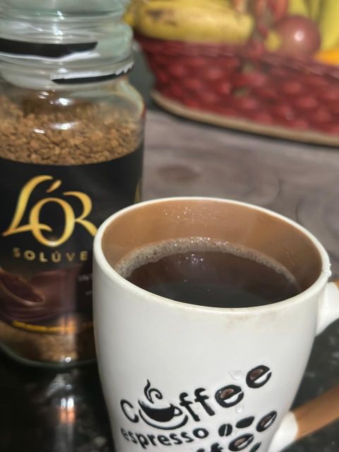 Resenha café solúvel intense L’or cafe faz bem para a saude