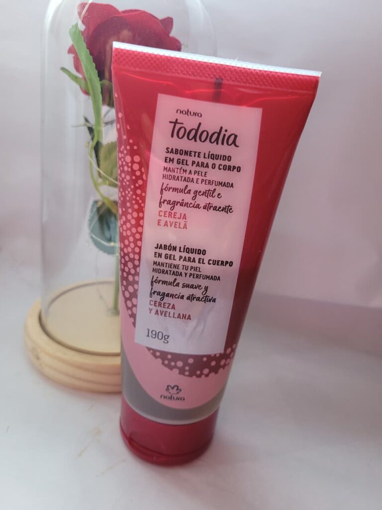 Resenha do Sabonete liquido em gel para corpo natura Tododia Resenha do Sabonete liquido em gel para corpo natura Tododia
