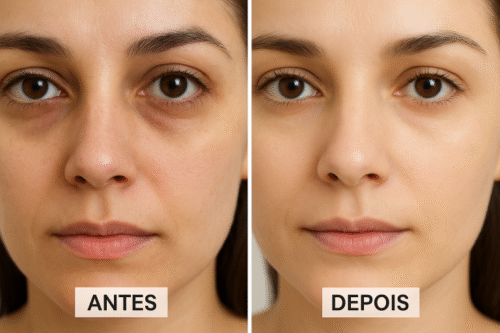 tratamento caseiro para olheiras