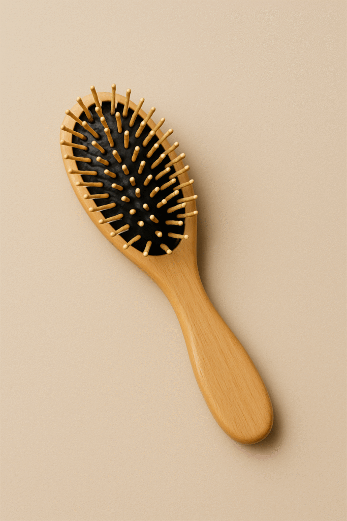 Importância de higienizar a Escova de Cabelo escova de cabelo