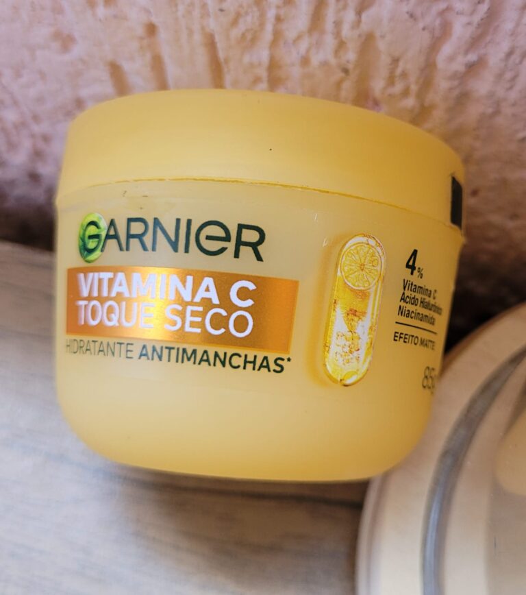 Resenha do hidratante Garnier Vitamina C hidratante garnier