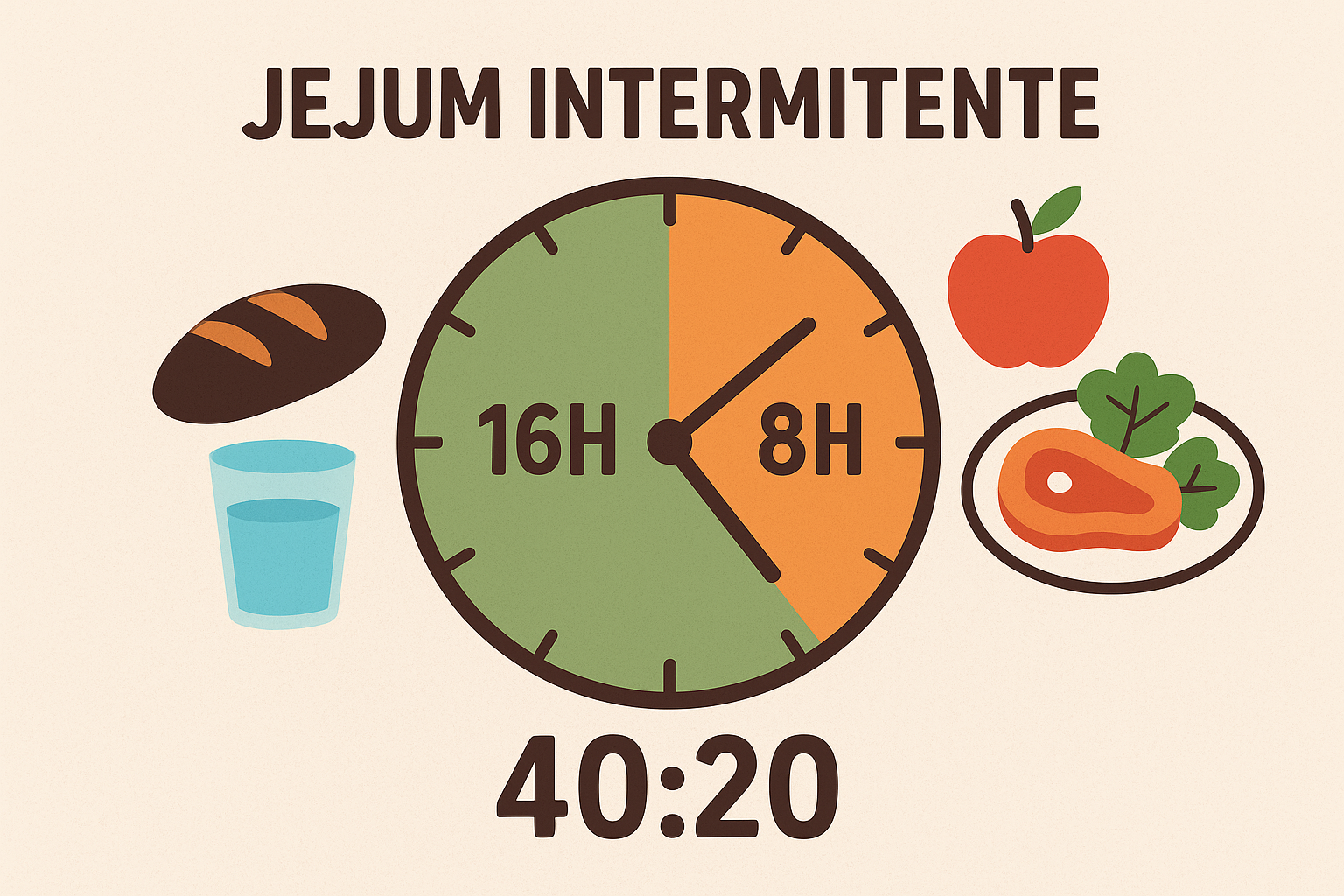 Benefícios do Jejum Intermitente no Corpo jejum intermitente