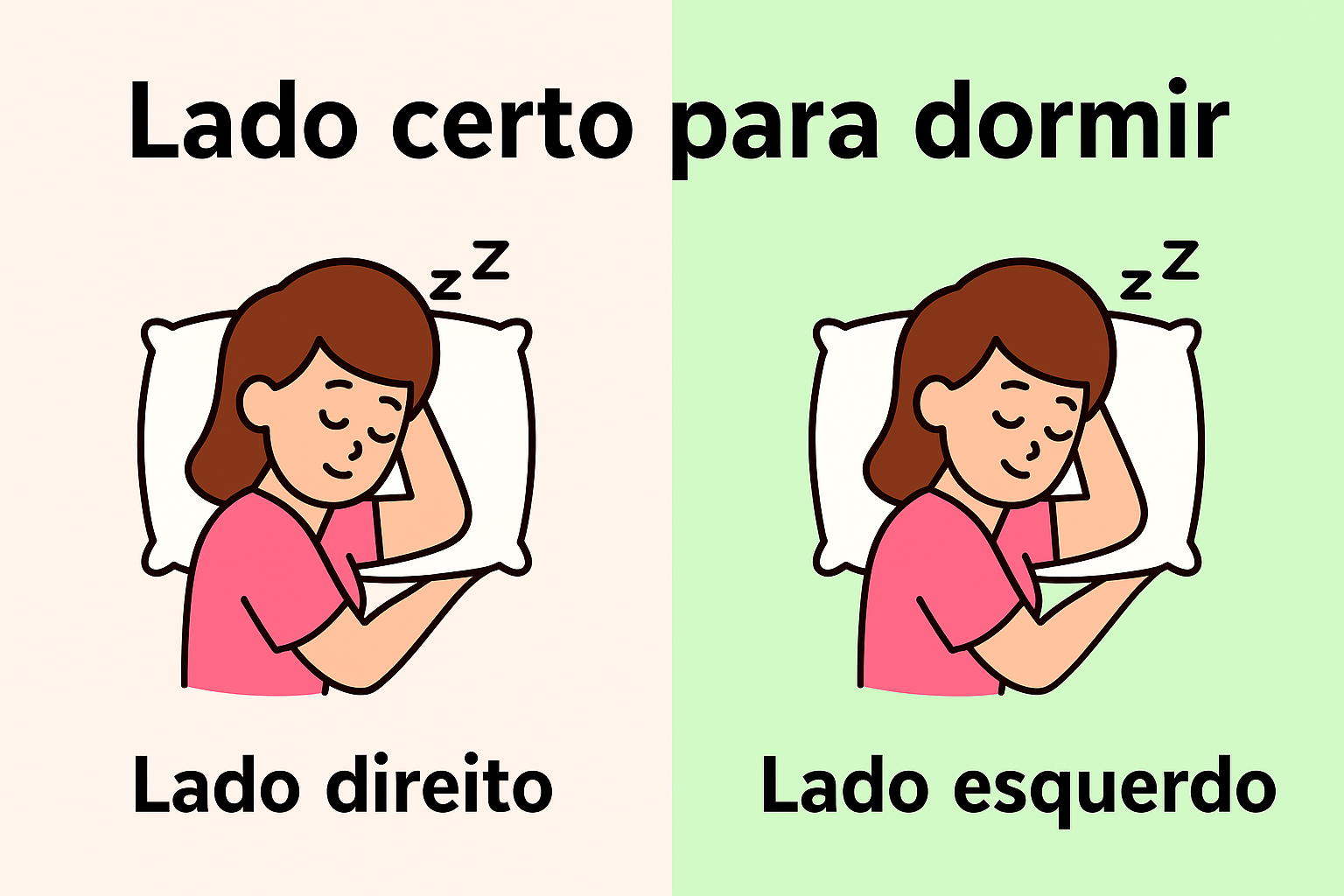 Dormi do lado correto é um remédio natural Lado Certo Para Dormi