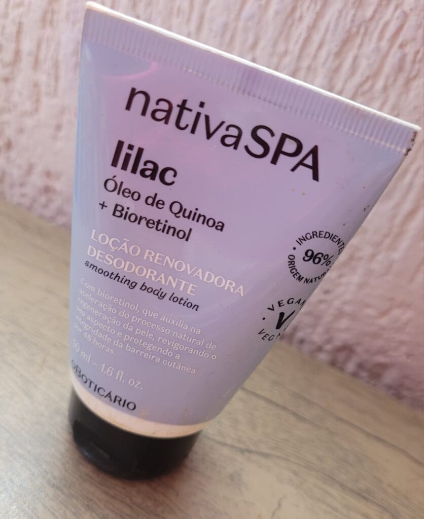 resenha hidratante lilac