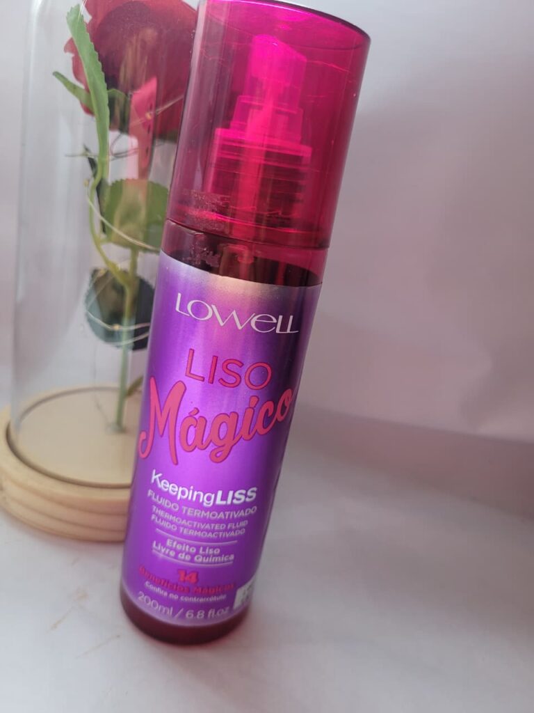 Resenha do Liso Mágico da LOWELL: Keeping LISS Resenha do Liso Mágico da LOWELL: Keeping LISS