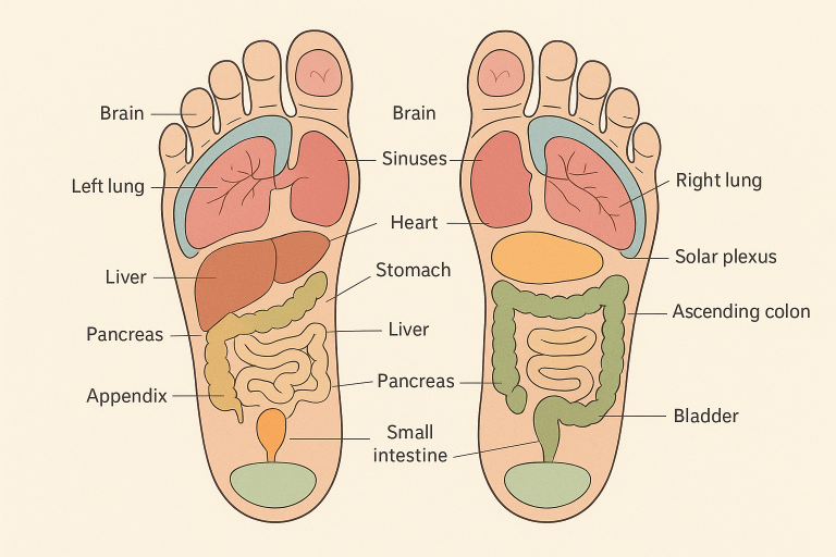 Reflexologia: o Poder Dos Toques Que Equilibram Corpo e Mente onde aplicar força na reflexologia