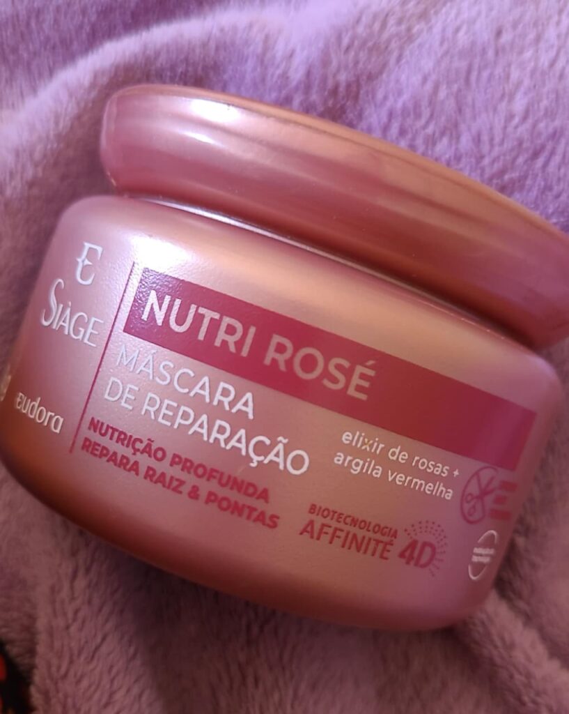 Resenha da máscara NUTRI ROSÉ Siáge da Eudora Nutri Rose Mascara 817x1024
