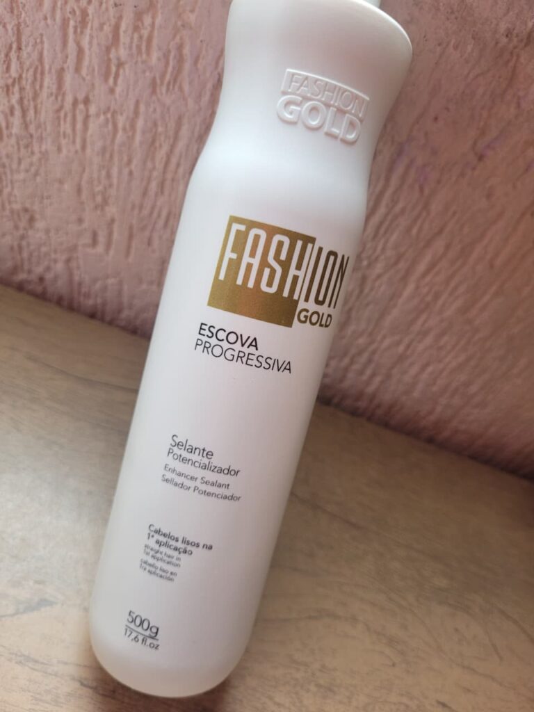 Resenha Escova progressiva Fashion Gold progressiva fashion gold