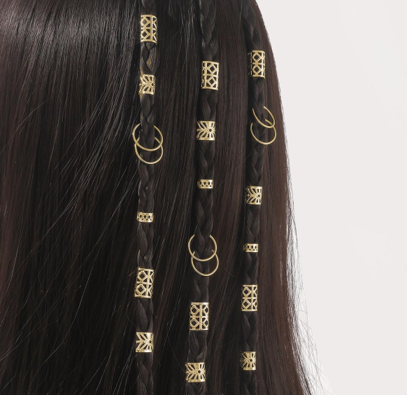 Tendência Fashion Anéis de Cabelo 2025 26 Tendencia Aneis No Cabelo