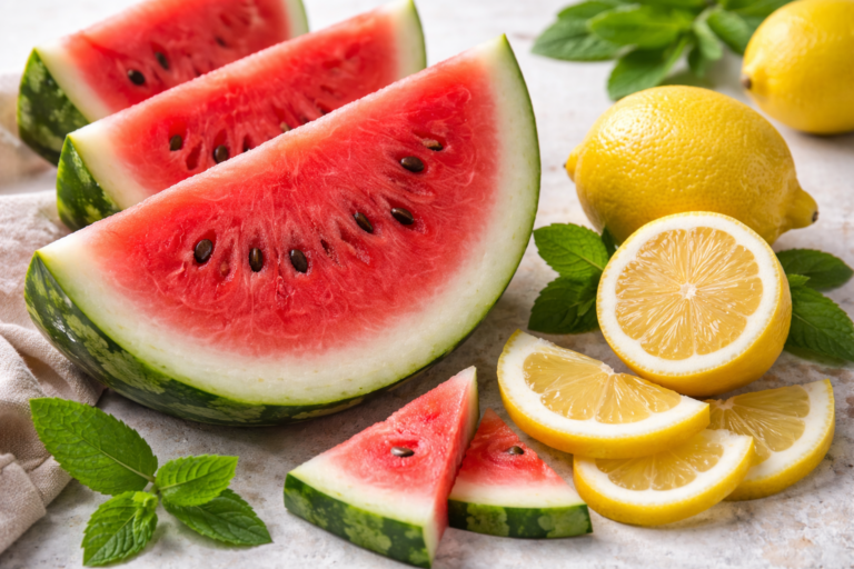 Misturar Melancia e Limão para o fígado melancia e limao